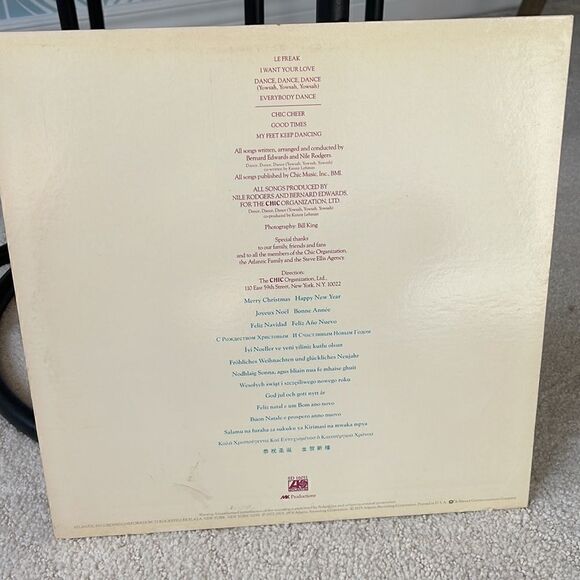 Chic – Les Plus Grands Succes De Chic = Chic's Greatest Hits - Picture 3 of 7